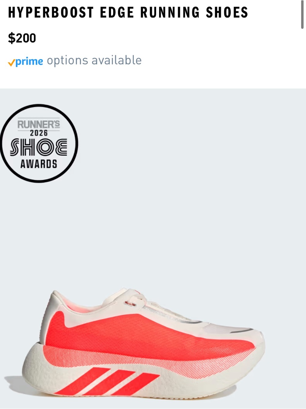 Adidas Hyperboost Edge